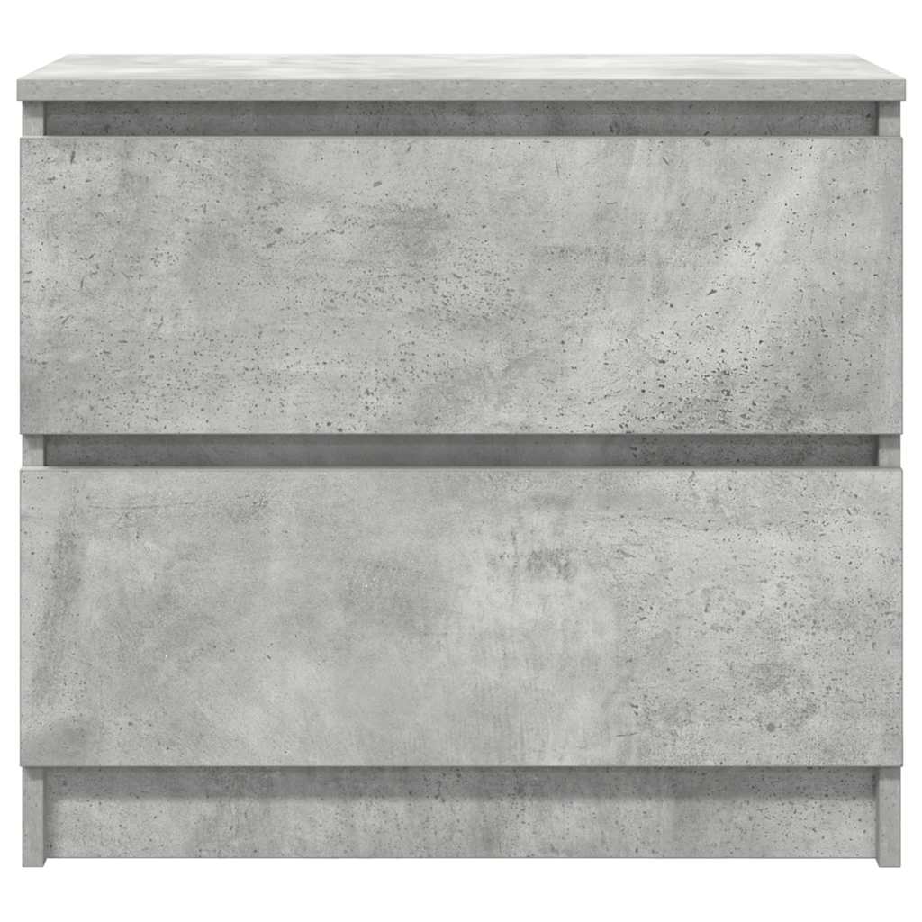 TV Cabinet Concrete Grey 60x35x54 cm Engineered Wood