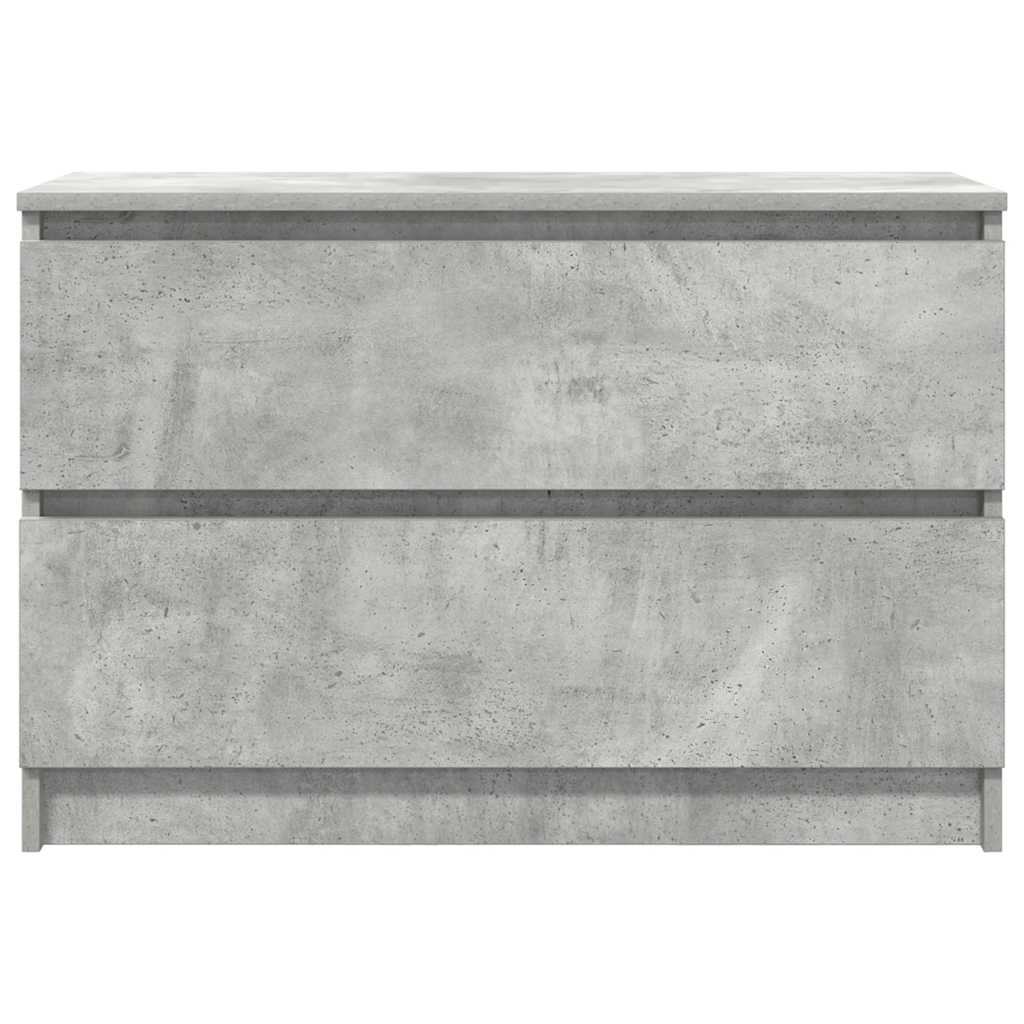 TV Cabinet Concrete Grey 80x35x54 cm Engineered Wood
