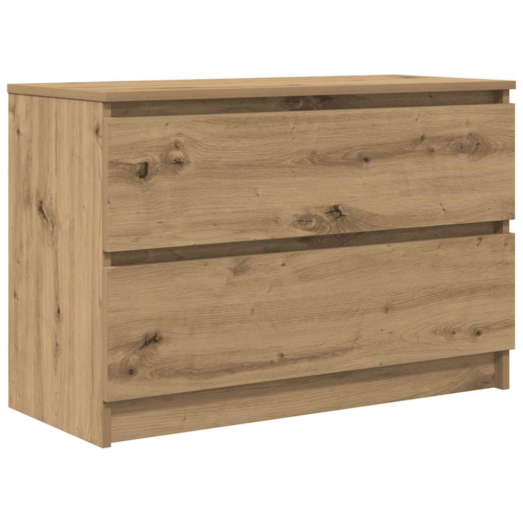 TV Cabinet Artisan Oak 80x35x54 cm Engineered Wood