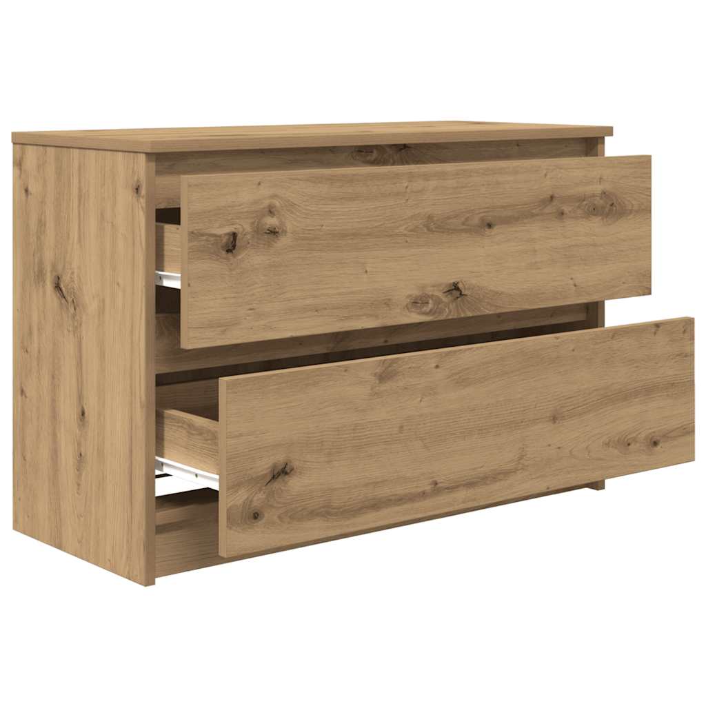 TV Cabinet Artisan Oak 80x35x54 cm Engineered Wood