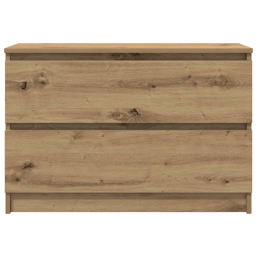 TV Cabinet Artisan Oak 80x35x54 cm Engineered Wood