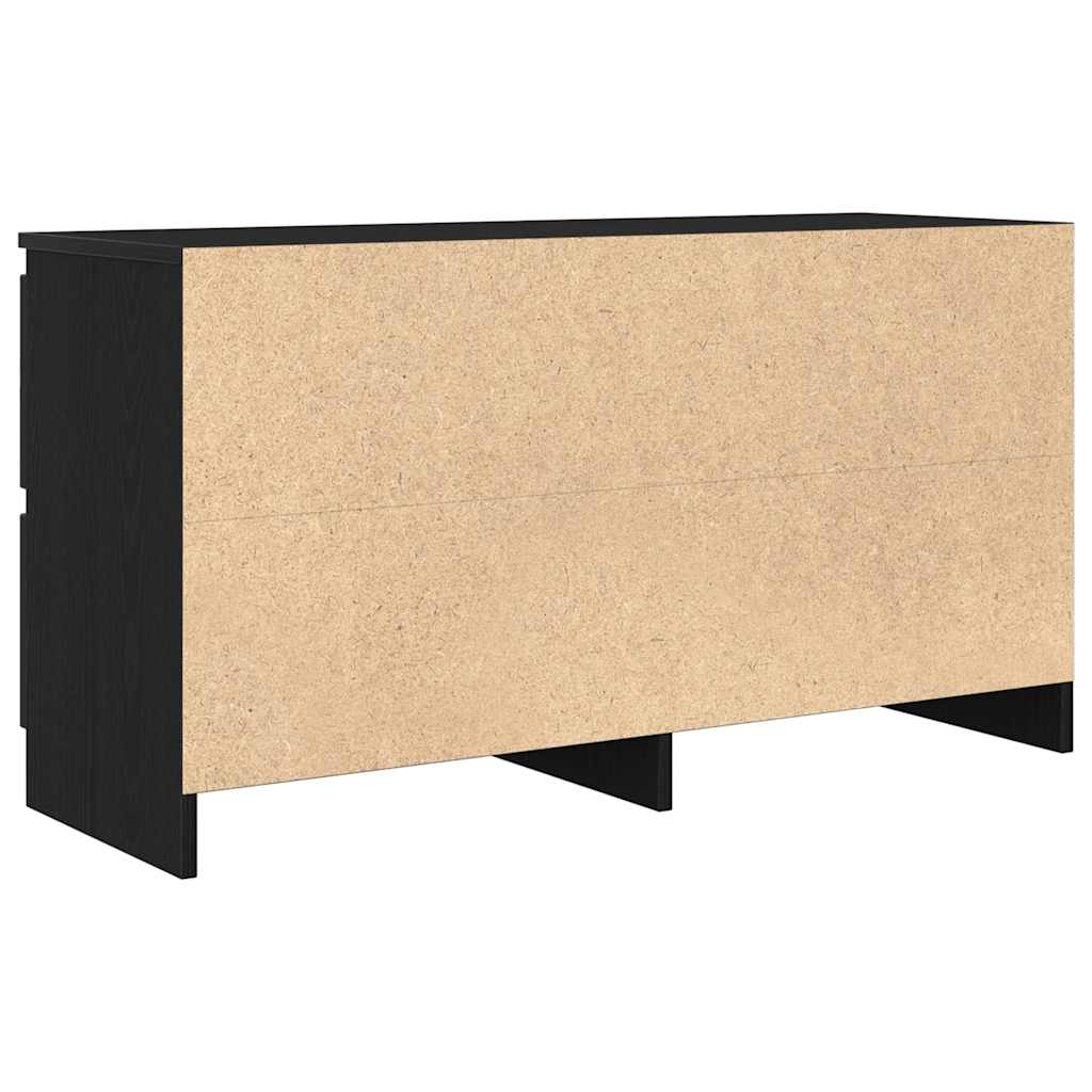 TV Cabinet Black 100x35x54 cm Engineered Wood