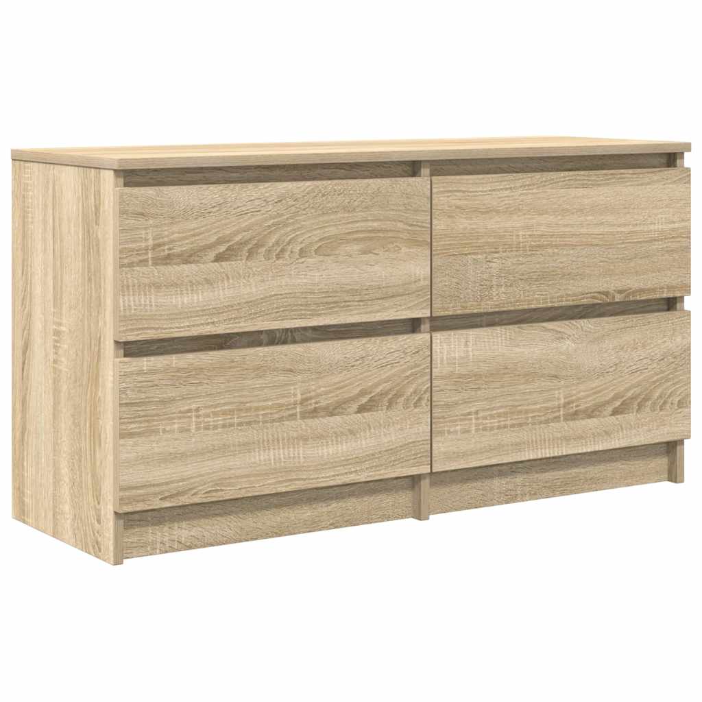 TV Cabinet Sonoma Oak 100x35x54 cm Engineered Wood