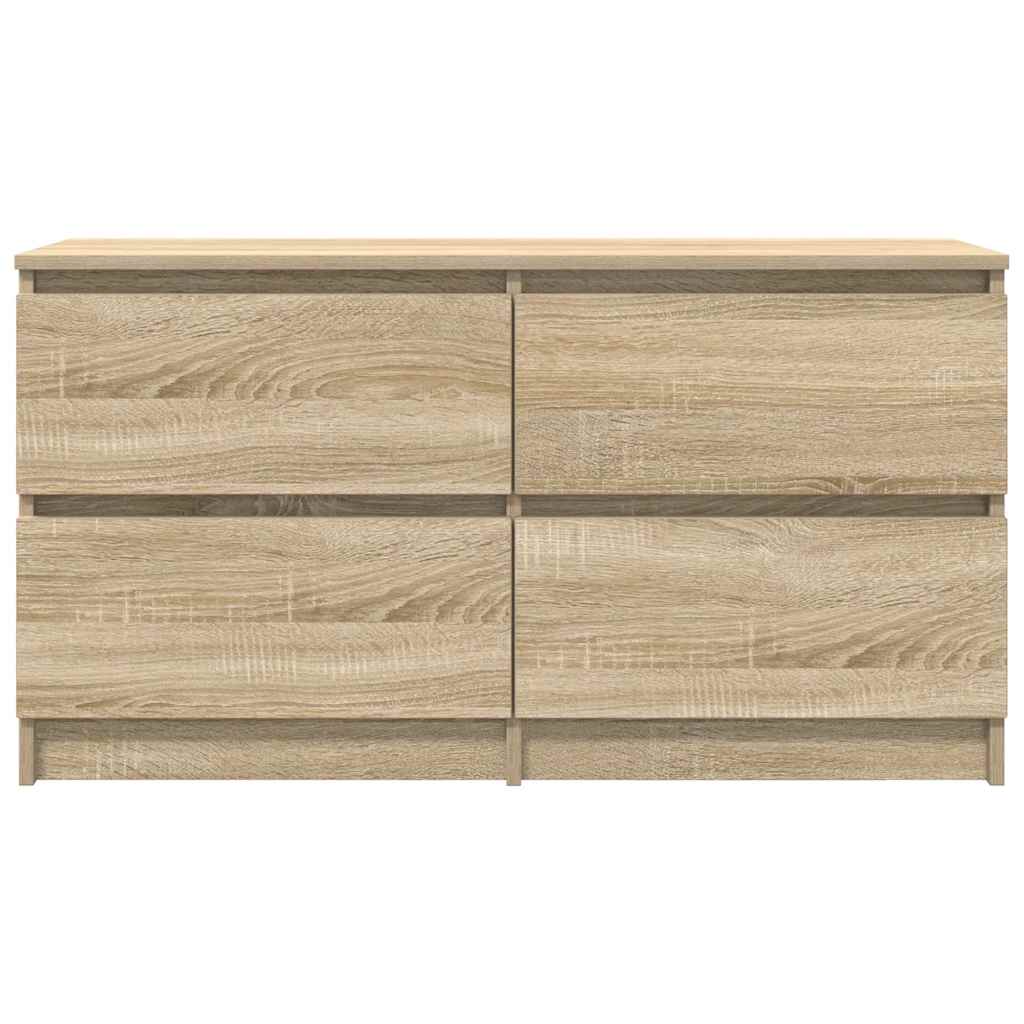 TV Cabinet Sonoma Oak 100x35x54 cm Engineered Wood