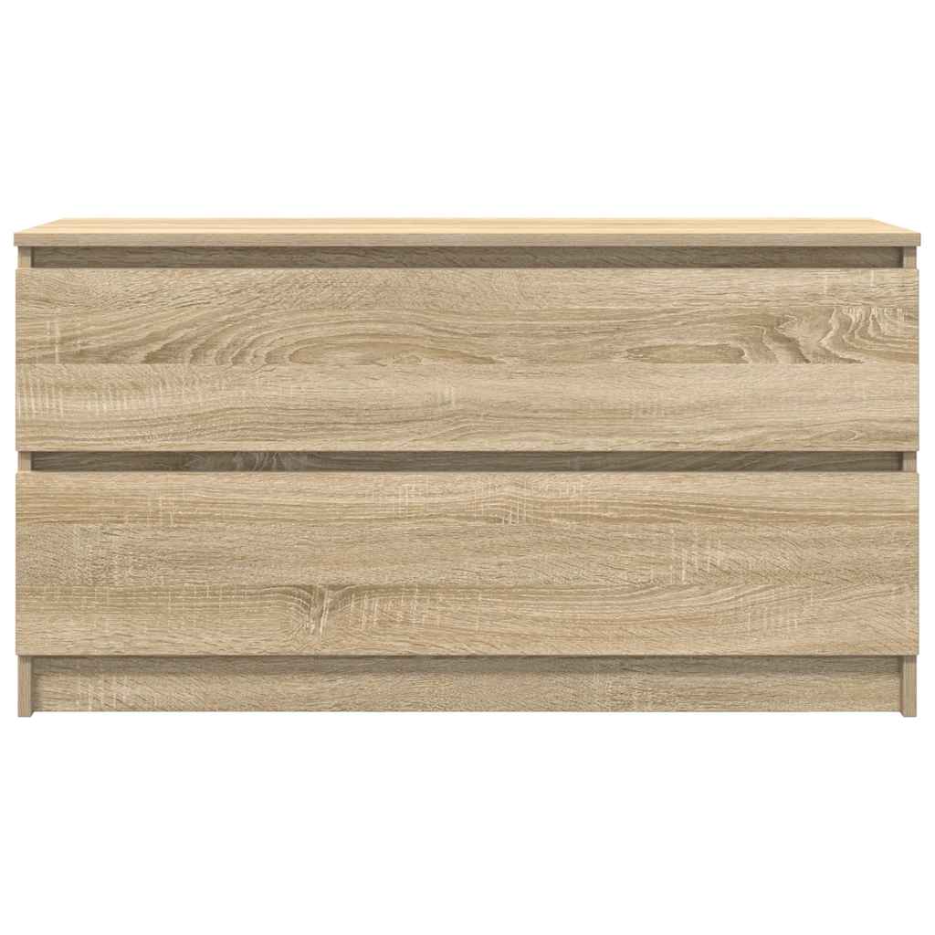 TV Cabinet Sonoma Oak 100x35x54 cm Engineered Wood