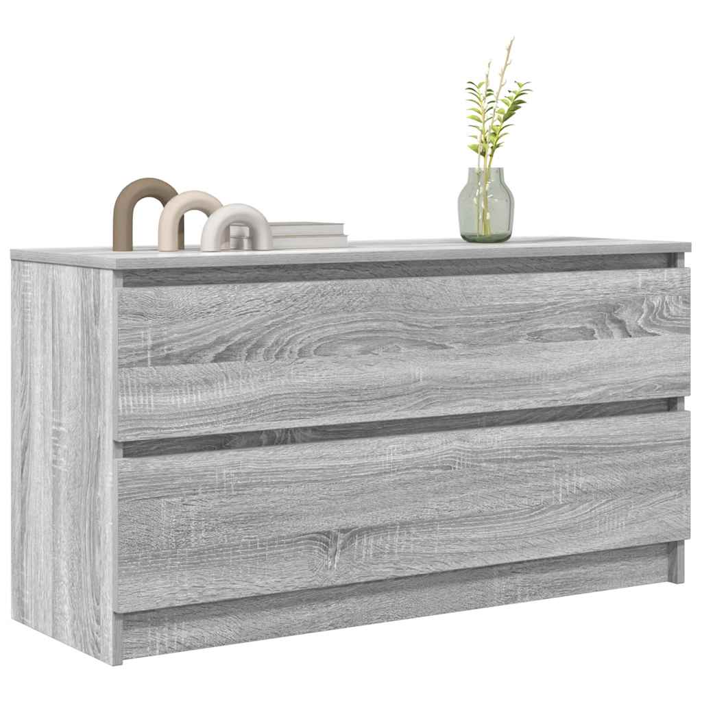 TV Cabinet Grey Sonoma 100x35x54 cm Engineered Wood