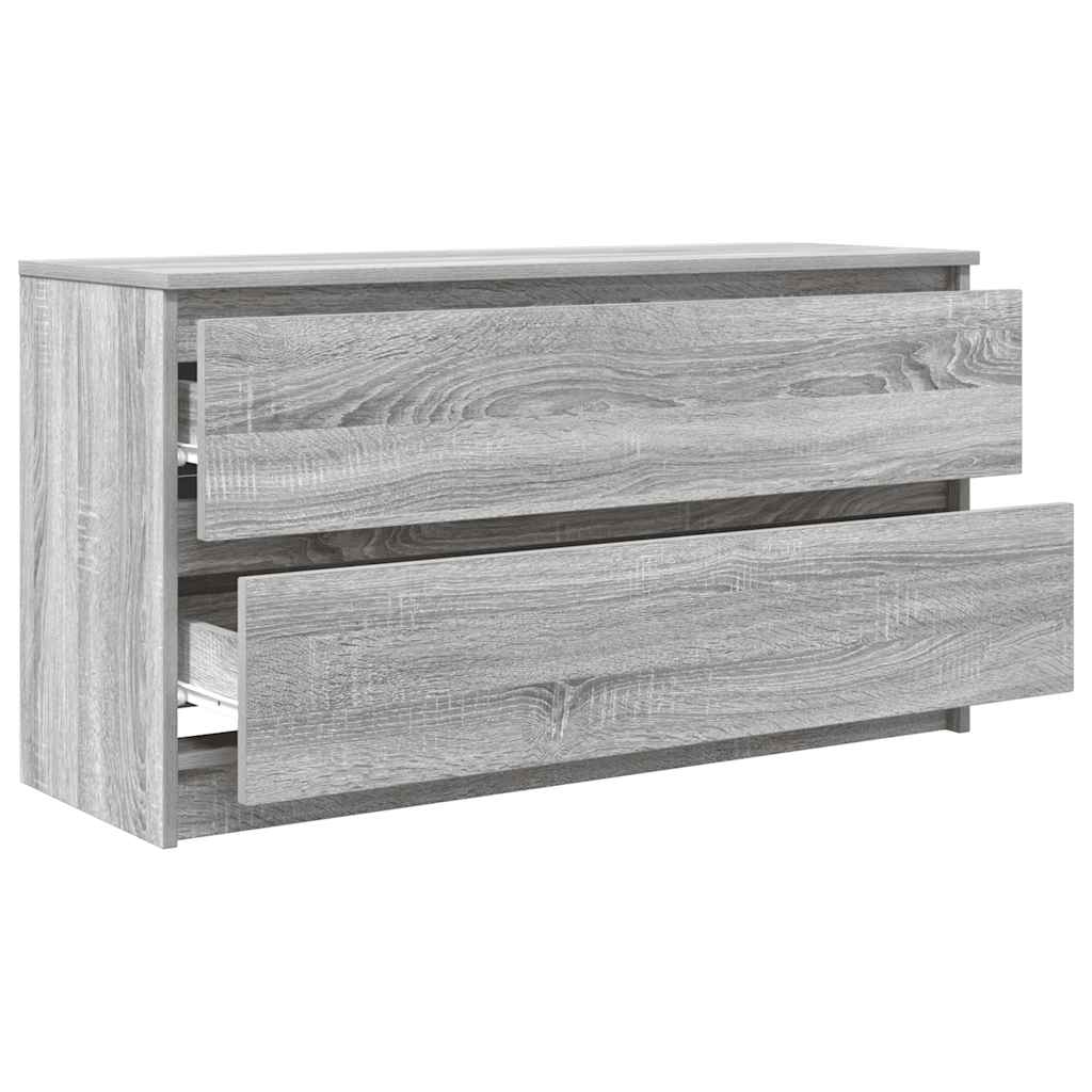 TV Cabinet Grey Sonoma 100x35x54 cm Engineered Wood