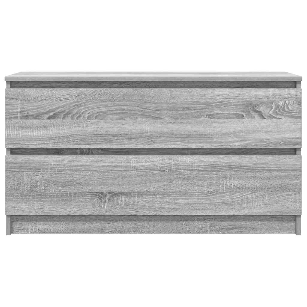 TV Cabinet Grey Sonoma 100x35x54 cm Engineered Wood