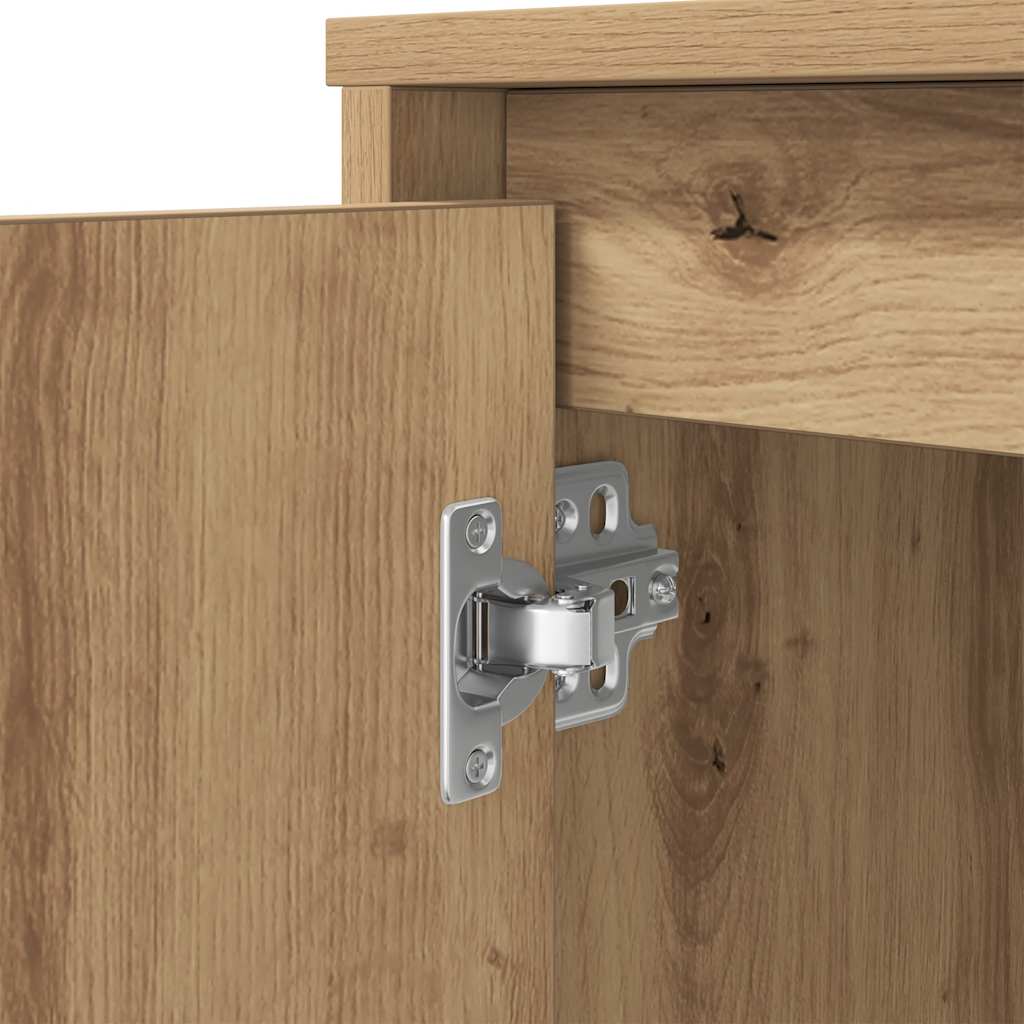 Desk Artisan Oak 120x42x76 cm Engineered Wood