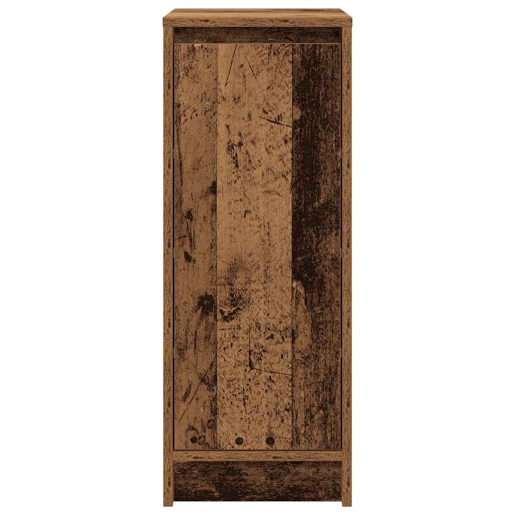 Shoe Cabinet Old Wood 29.5x34x76 cm Engineered Wood