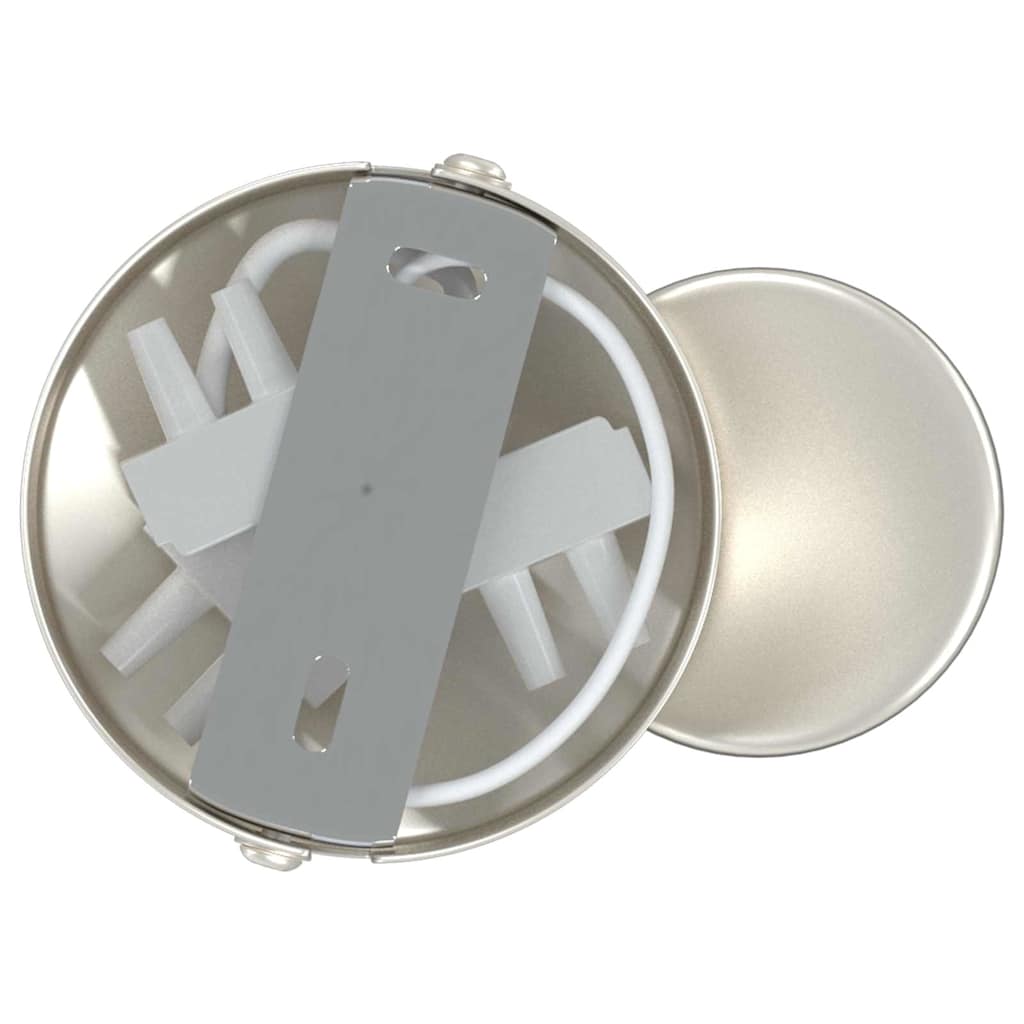 Ceiling Spotlight Brushed Nickel 6.5 x 6 x 11.5 cm Steel