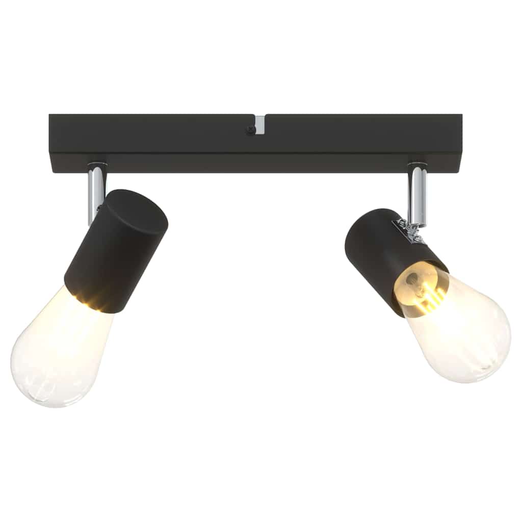 Ceiling Spotlight Black 26 x 6.5 x 11.5 cm Steel