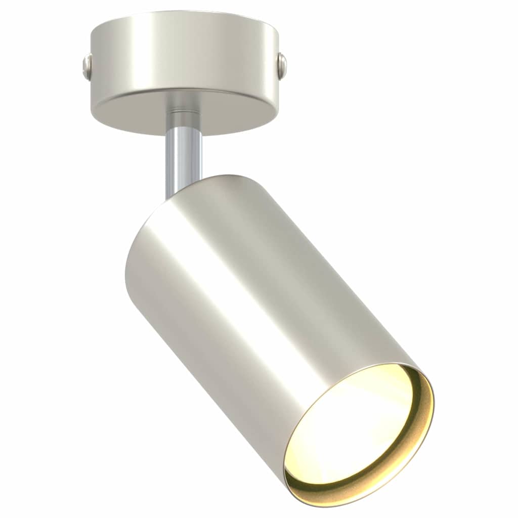 Ceiling Spotlight Brushed Nickel 6 x 6 x 16.5 cm Steel