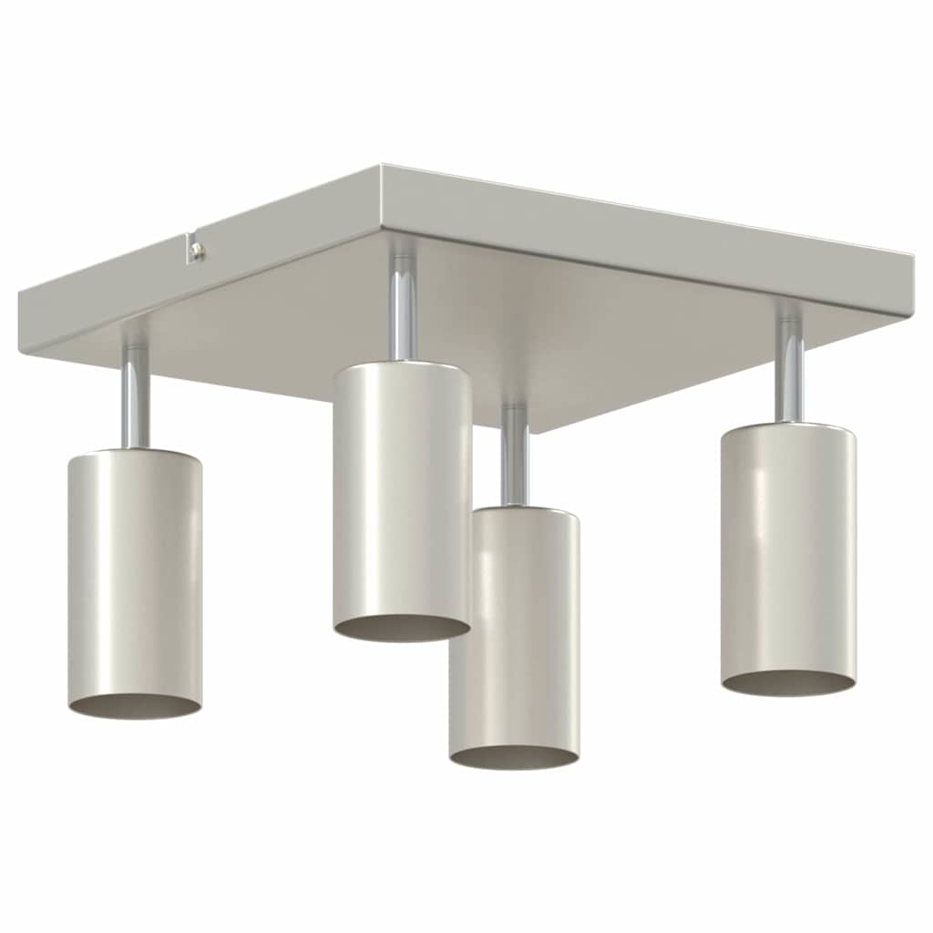 Ceiling Spotlight Brushed Nickel 26 x 26 x 16.5 cm Steel