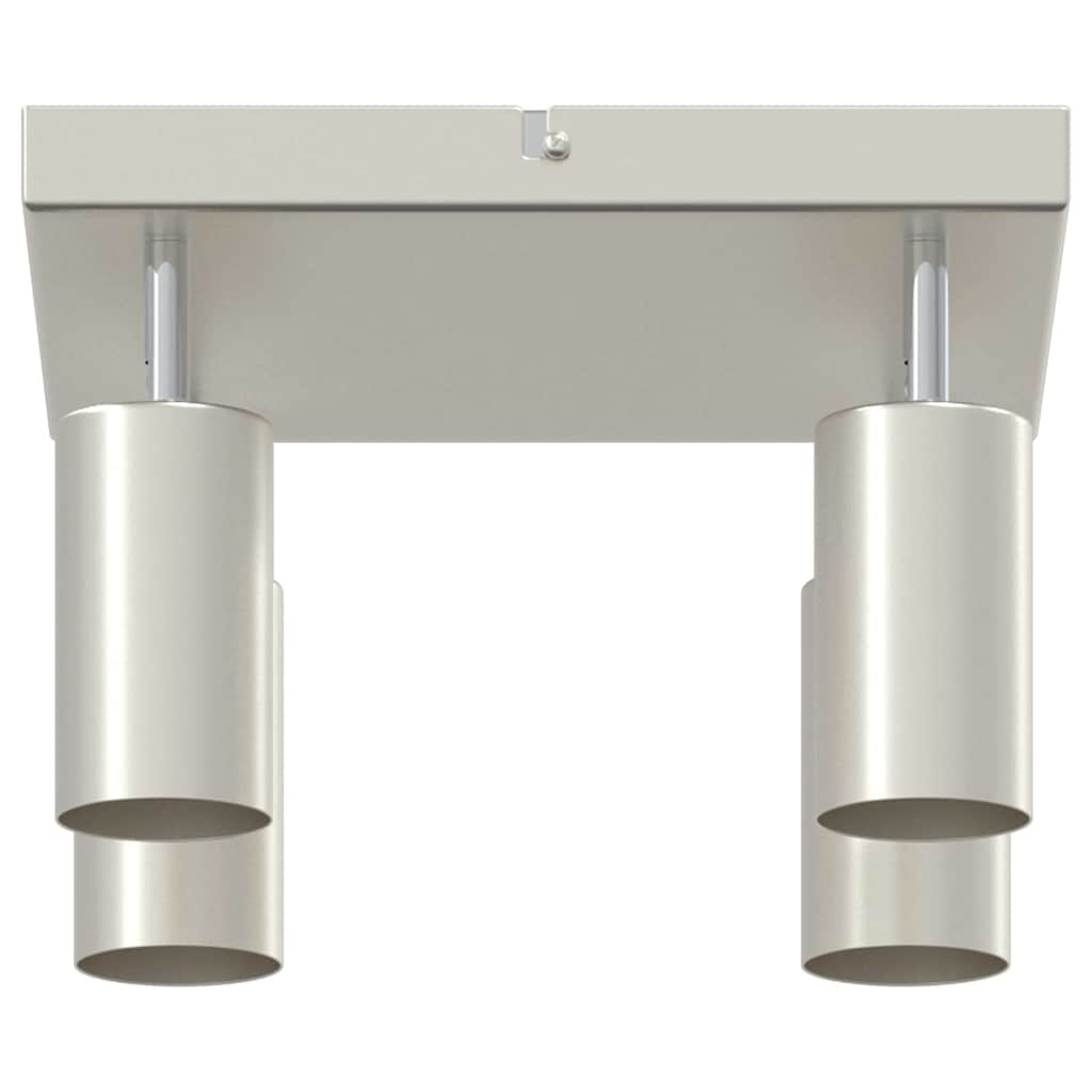 Ceiling Spotlight Brushed Nickel 26 x 26 x 16.5 cm Steel