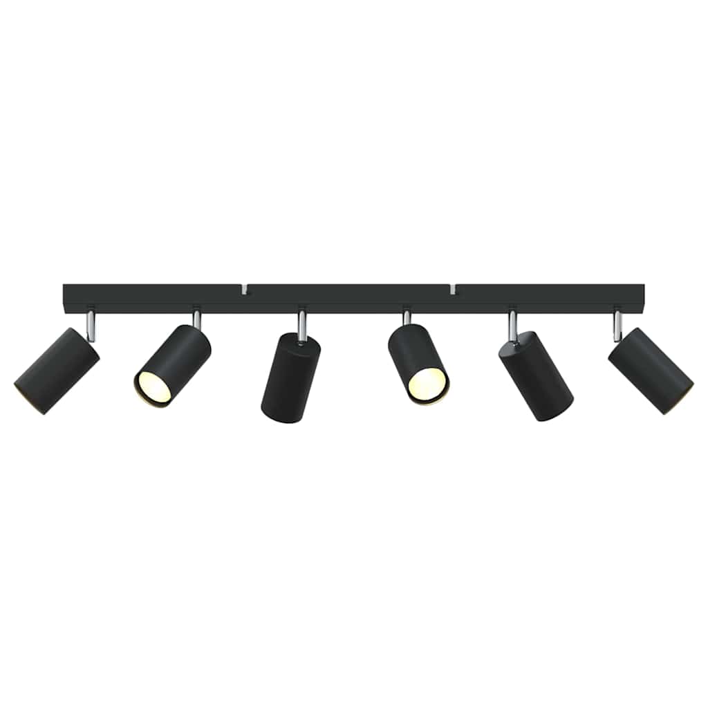 Ceiling Spotlight Black 73 x 5.5 x 16.5 cm Steel