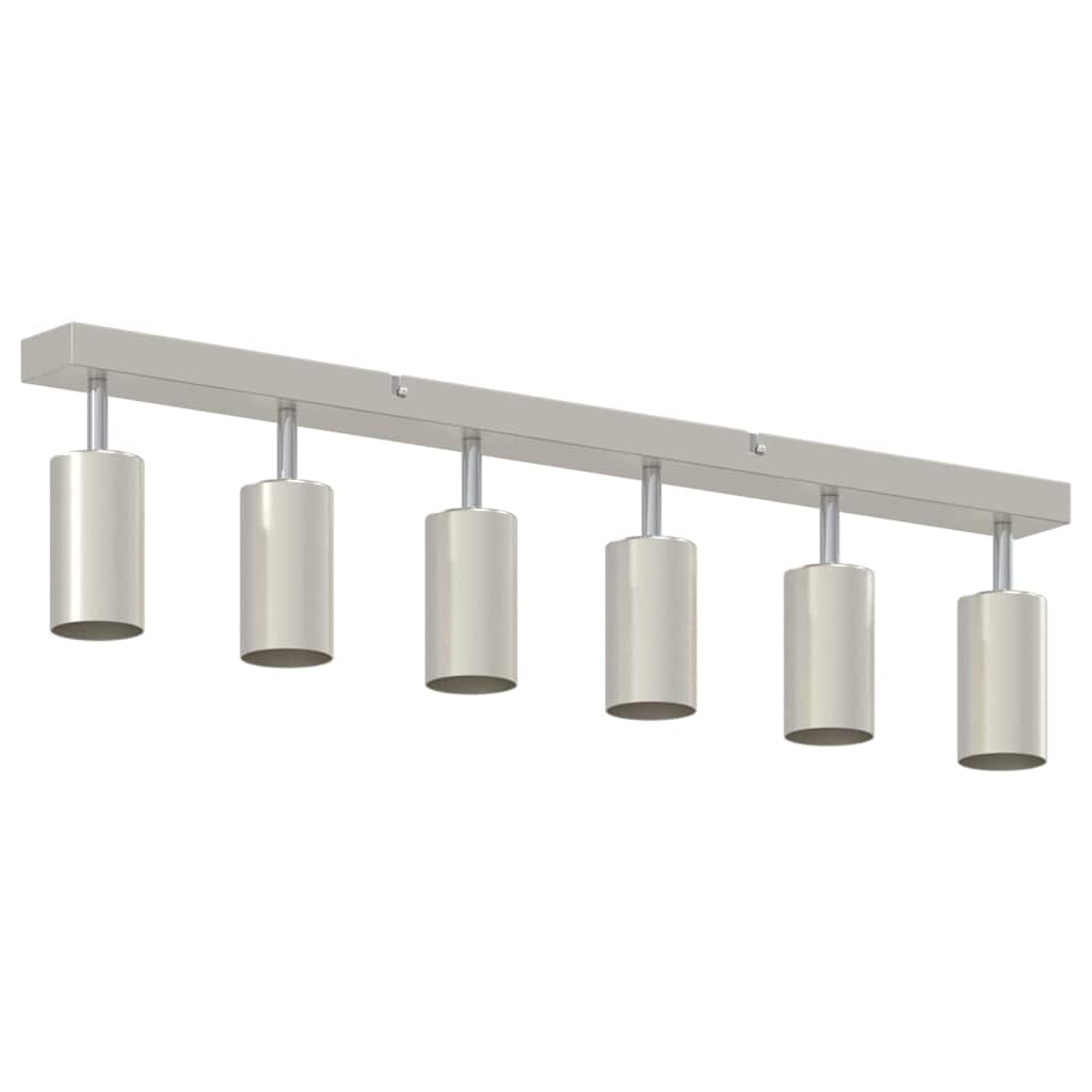 Ceiling Spotlight Brushed nickel 73 x 5.5 x 16.5 cm Steel