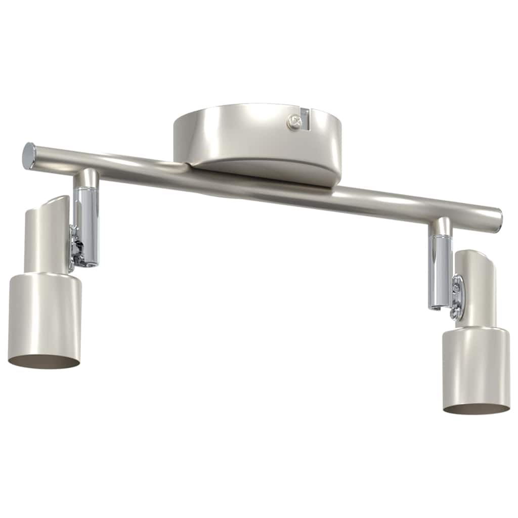 Ceiling Spotlight Brushed Nickel 25.5 x 8 x 11 cm Steel
