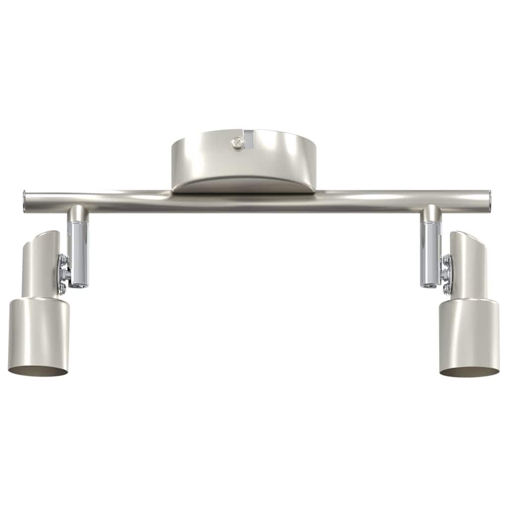 Ceiling Spotlight Brushed Nickel 25.5 x 8 x 11 cm Steel