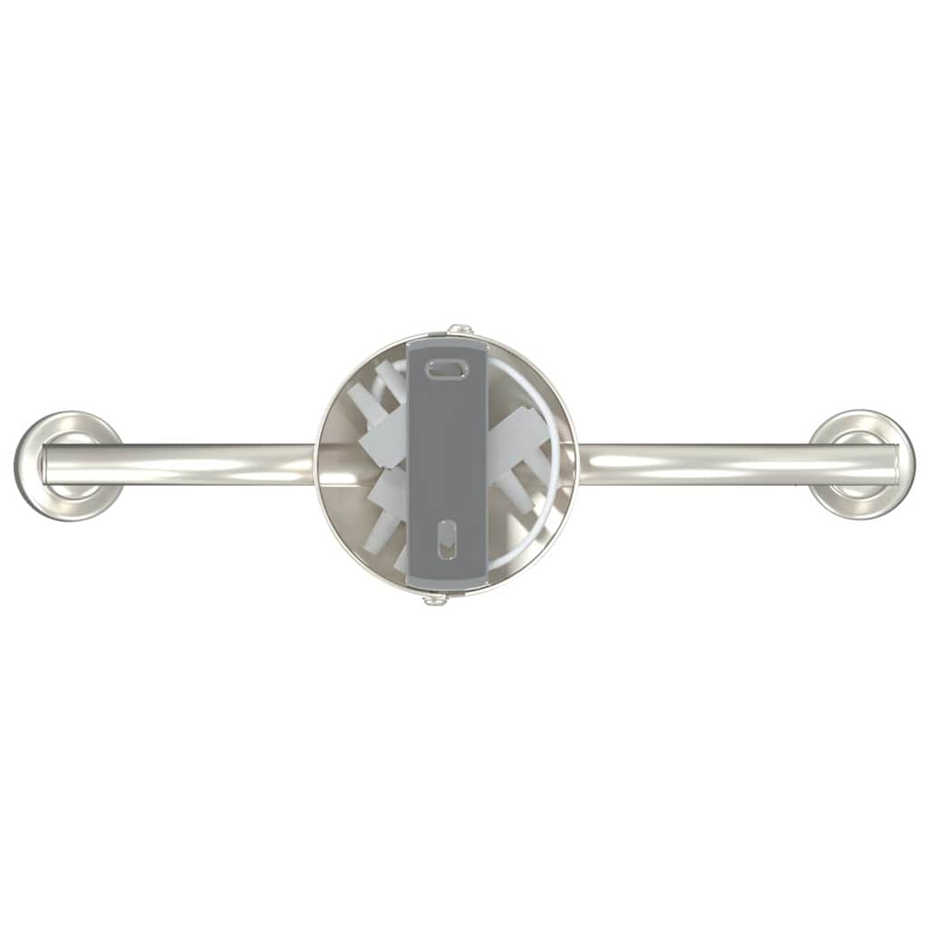 Ceiling Spotlight Brushed Nickel 25.5 x 8 x 11 cm Steel