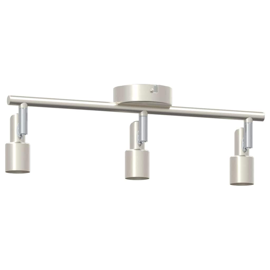 Ceiling Spotlight Brushed Nickel 39 x 10.5 x 10.5 cm Steel