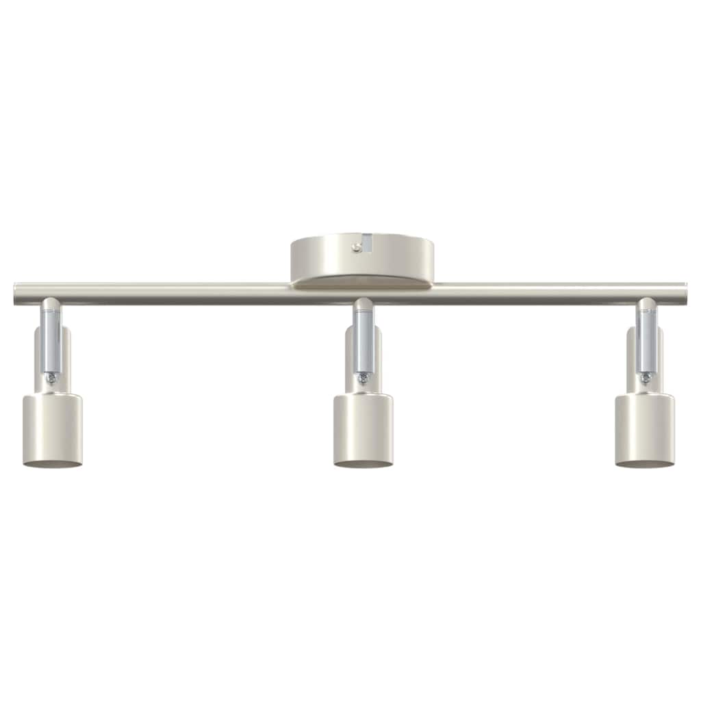 Ceiling Spotlight Brushed Nickel 39 x 10.5 x 10.5 cm Steel