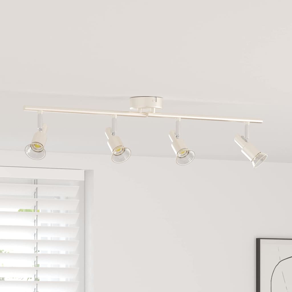 Ceiling Spotlight Brushed Nickel 70 x 9 x 12.5 cm Steel
