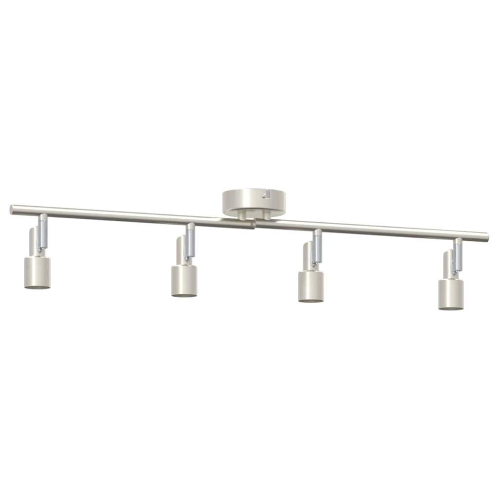 Ceiling Spotlight Brushed Nickel 70 x 9 x 12.5 cm Steel