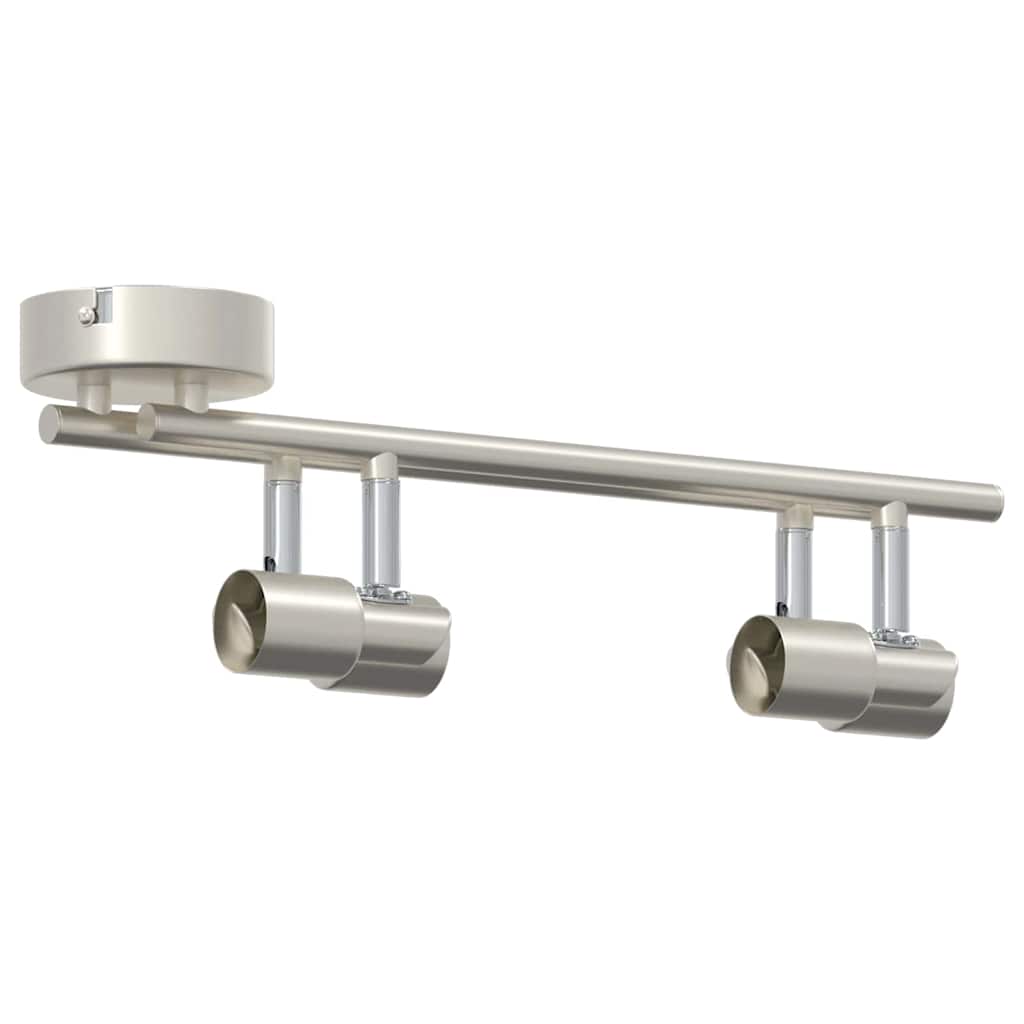 Ceiling Spotlight Brushed Nickel 70 x 9 x 12.5 cm Steel
