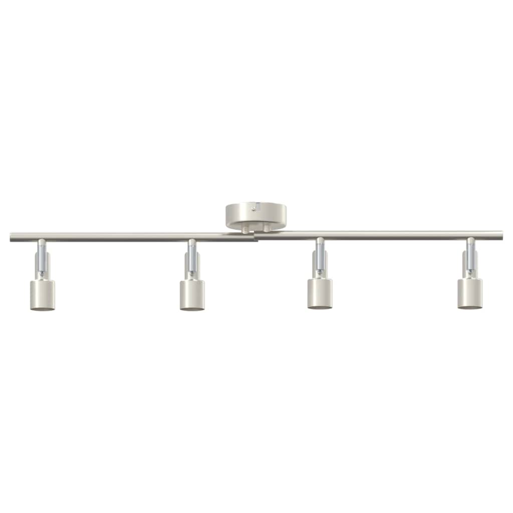 Ceiling Spotlight Brushed Nickel 70 x 9 x 12.5 cm Steel