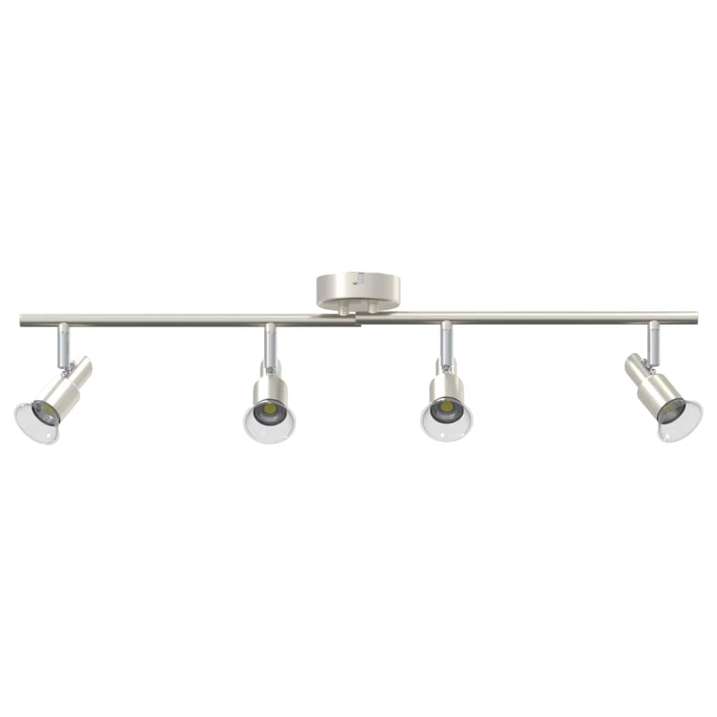 Ceiling Spotlight Brushed Nickel 70 x 9 x 12.5 cm Steel