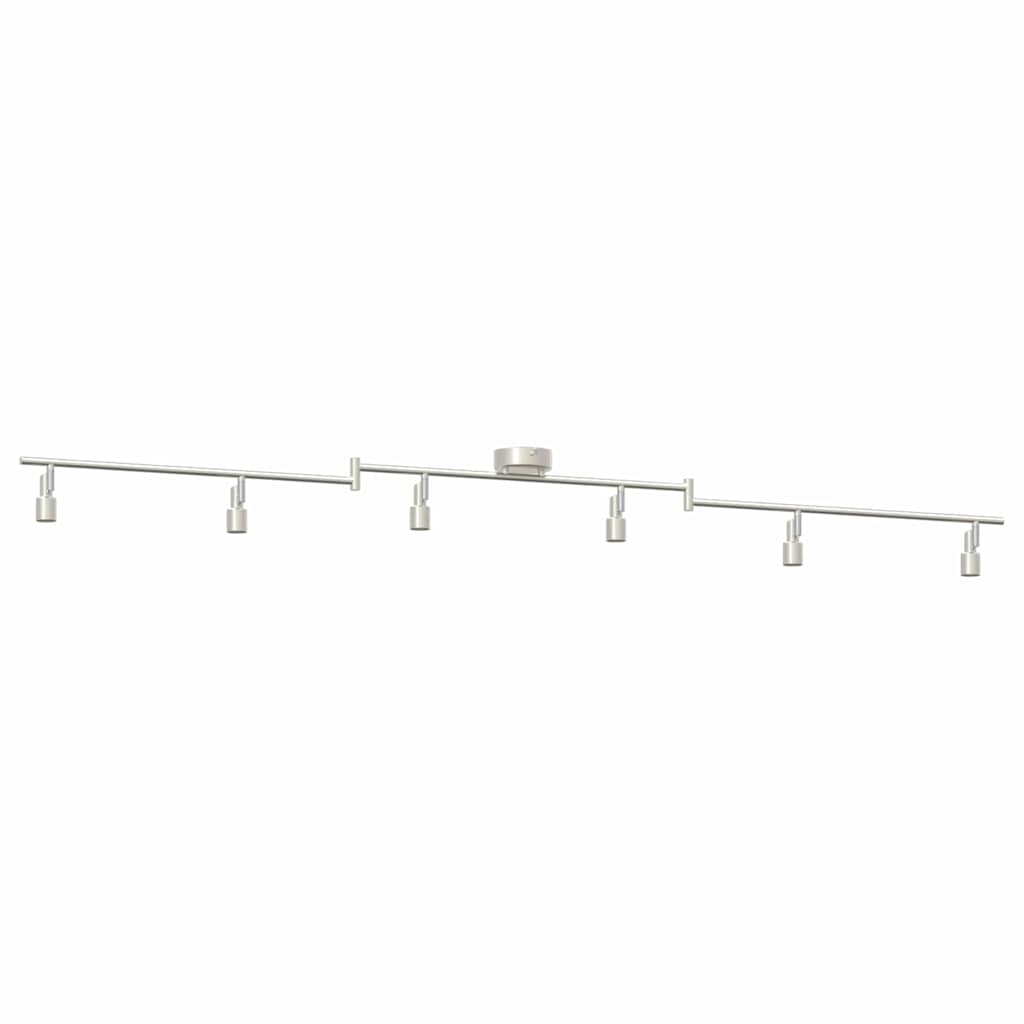 Ceiling Spotlight Brushed Nickel 176.5 x 9.5 x 14 cm Steel