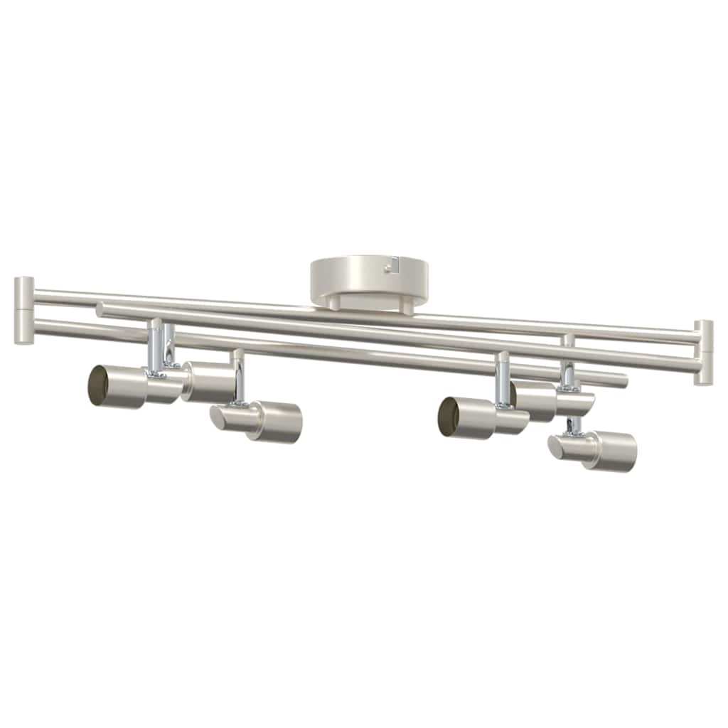 Ceiling Spotlight Brushed Nickel 176.5 x 9.5 x 14 cm Steel