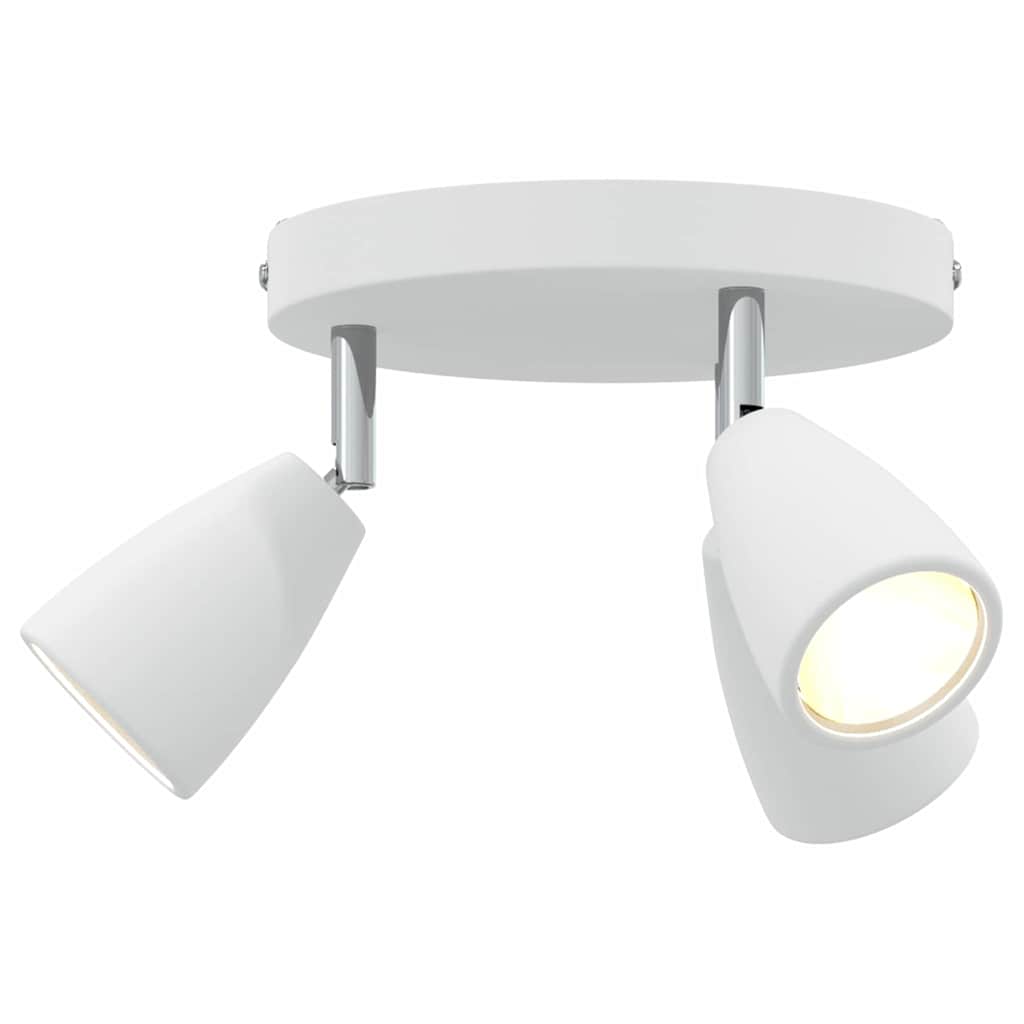 Ceiling Spotlight White 19 x 19 x 14.5 cm Steel