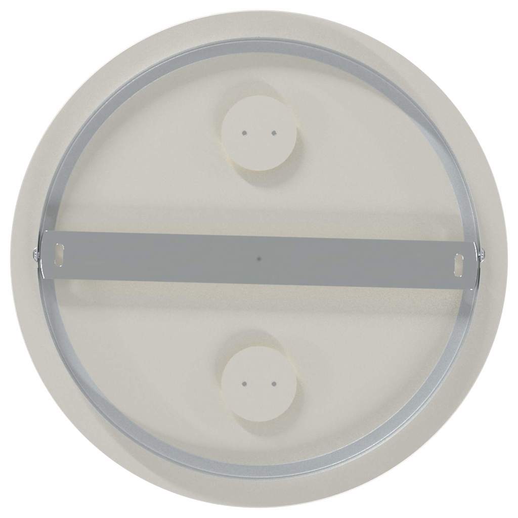 Ceiling Spotlight Silver 29 x 29 x 11 cm Steel and glass