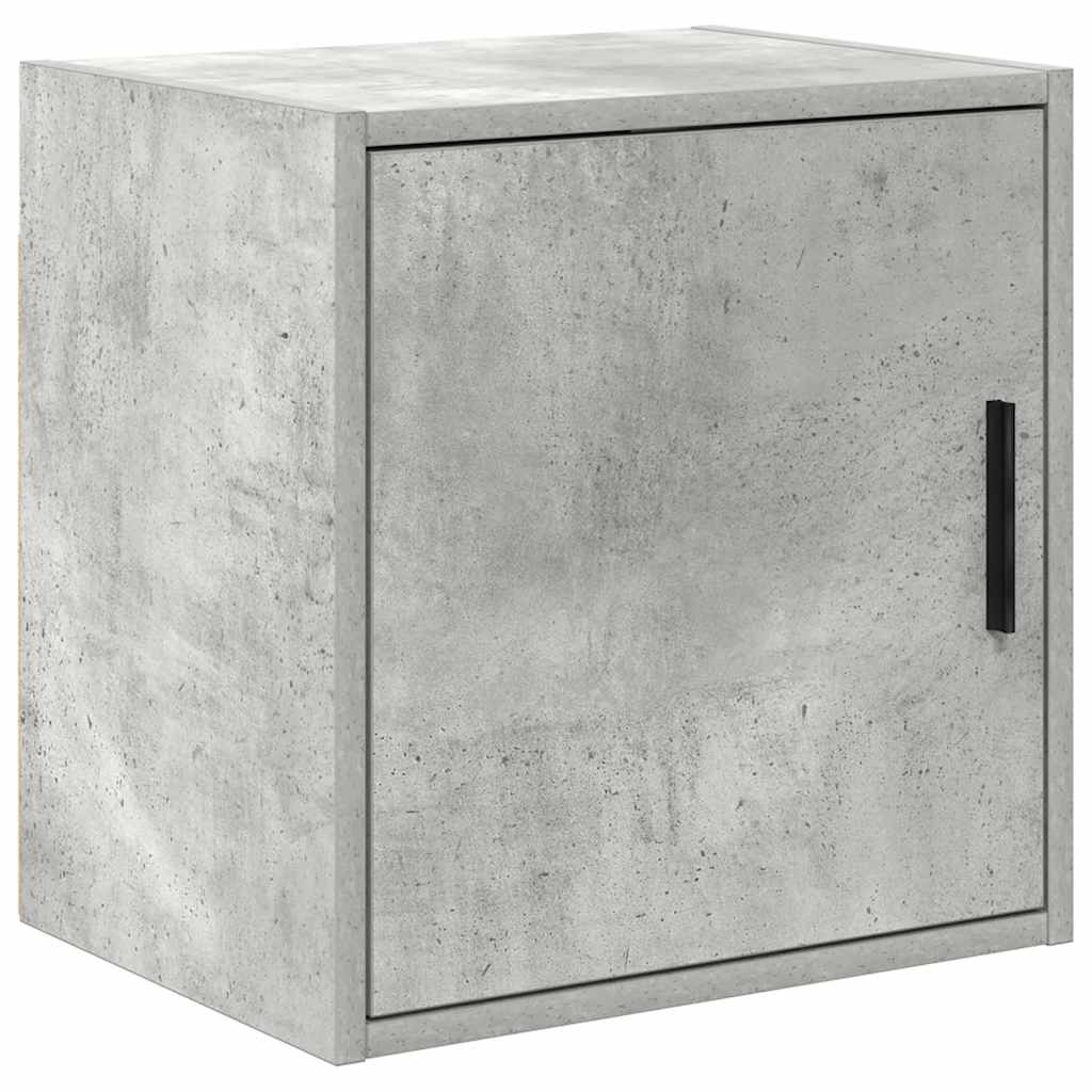 Garage Cabinets 2 pcs Concrete Grey Engineered Wood