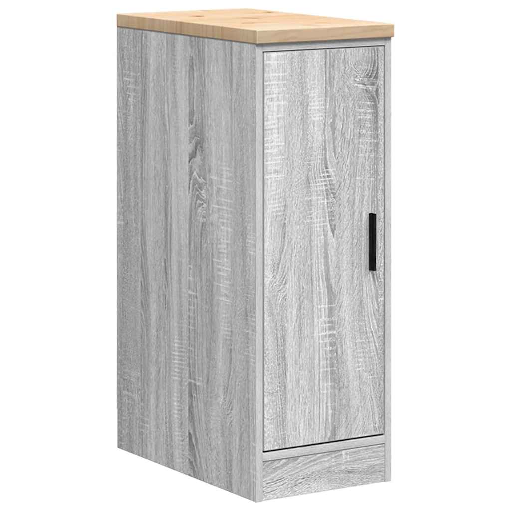 Garage Cabinets 2 pcs Grey Sonoma Engineered Wood