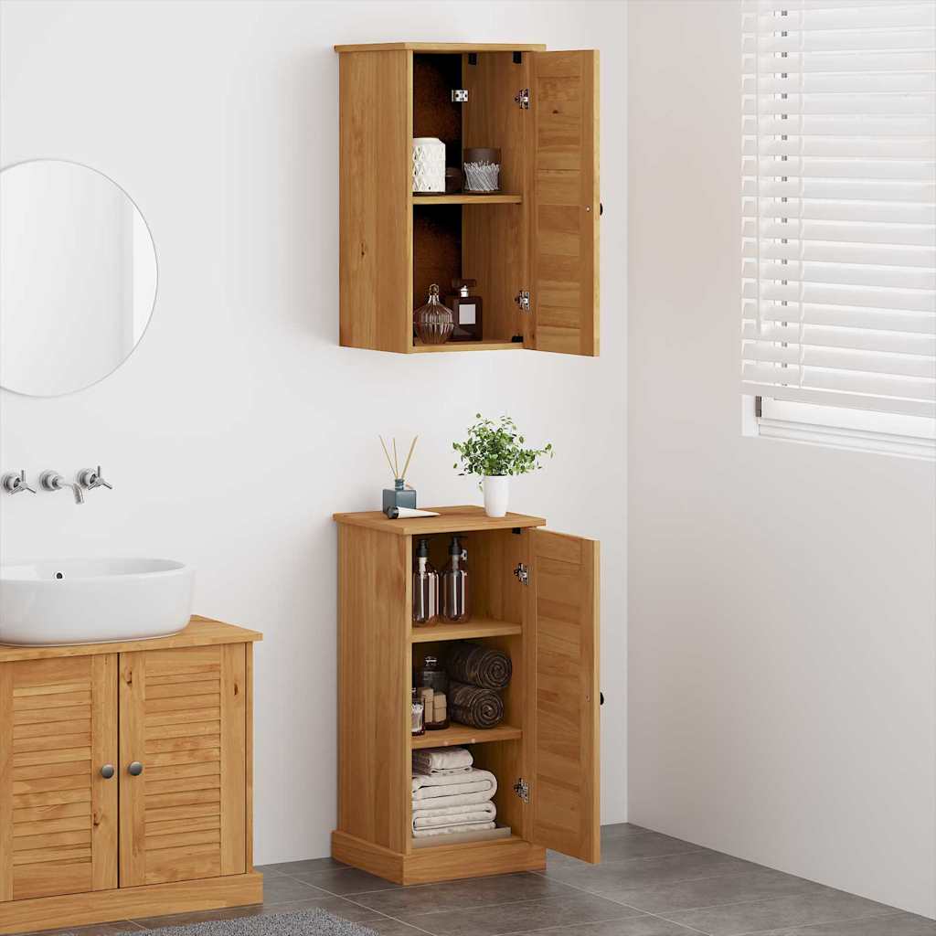 Bathroom Furniture Set VIGO 2 pcs Brown and Honey brown