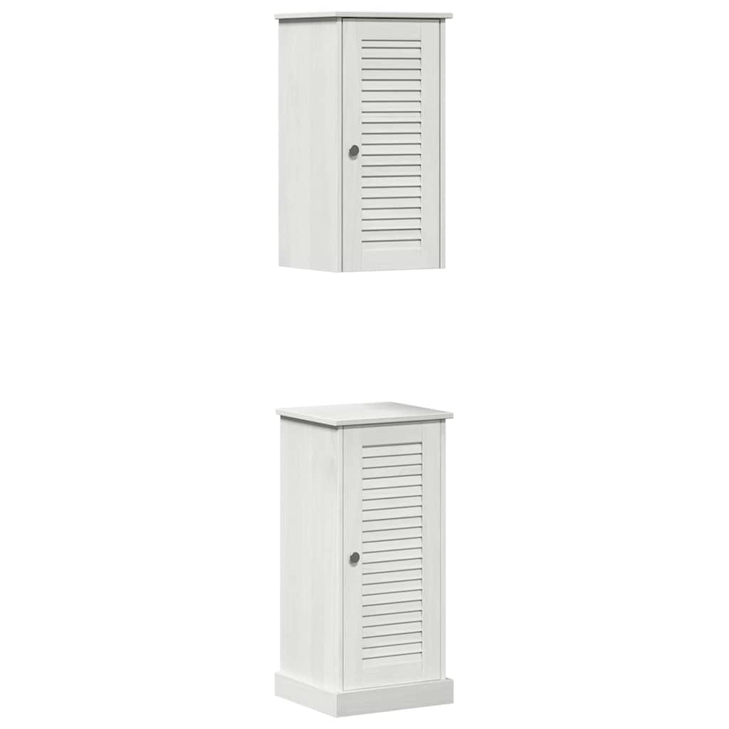 Bathroom Furniture Set VIGO 2 pcs Antique white 37 x 34 x 80 cm