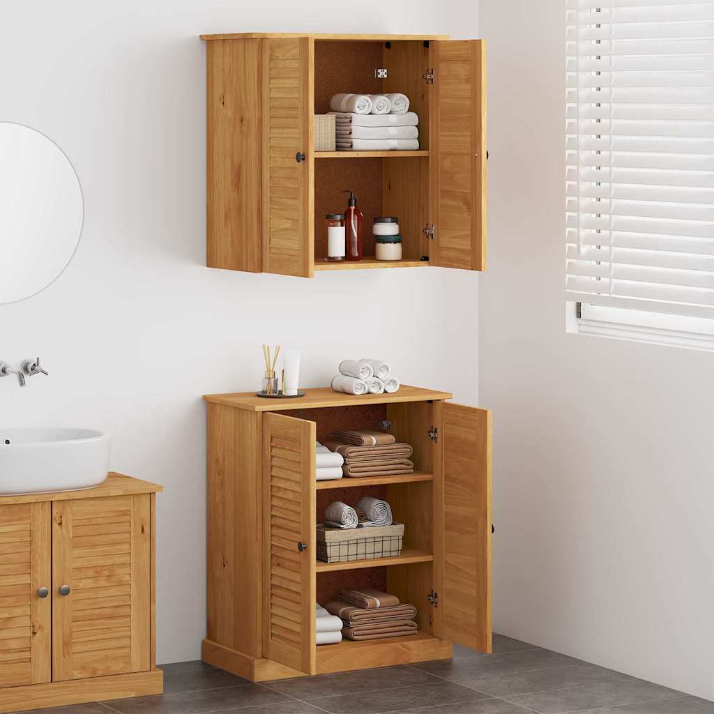 Bathroom Furniture Set VIGO 2 pcs Brown 67.5 x 34 x 80 cm