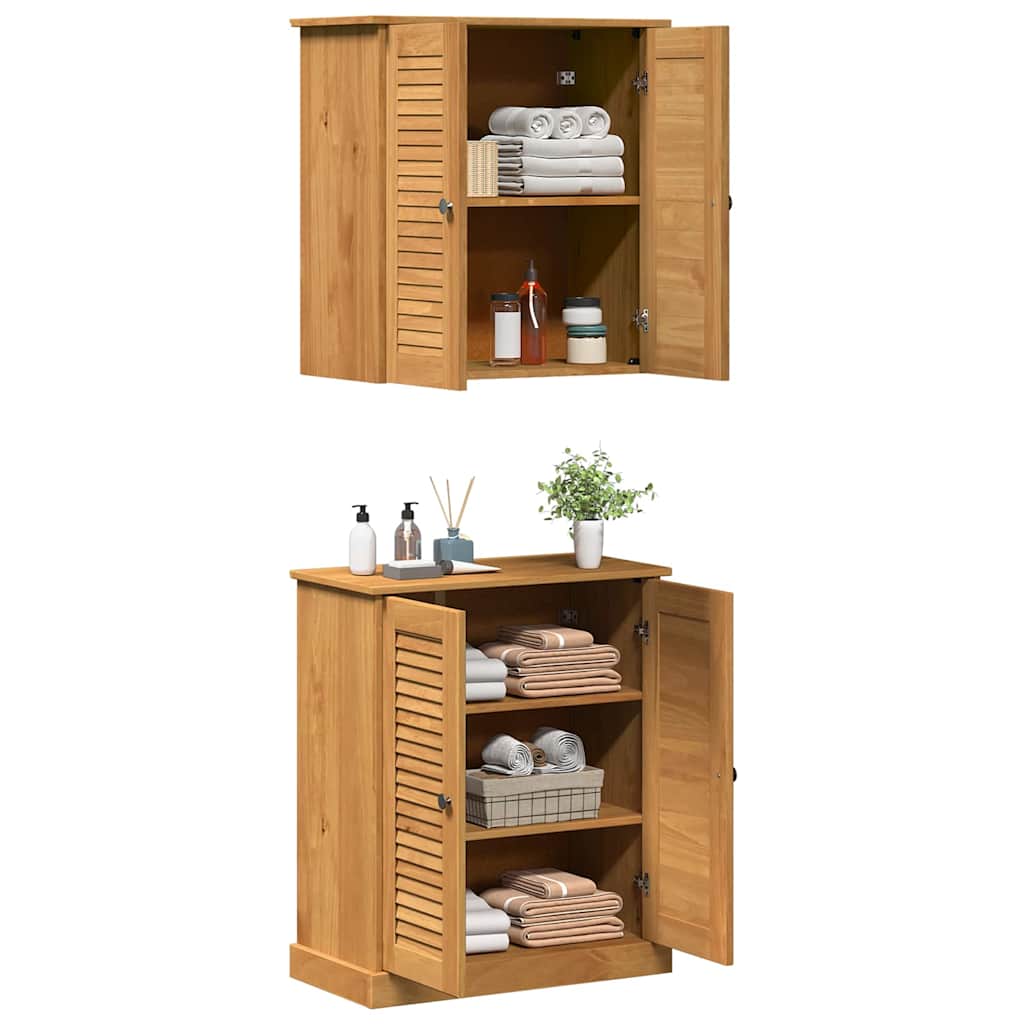 Bathroom Furniture Set VIGO 2 pcs Brown 67.5 x 34 x 80 cm