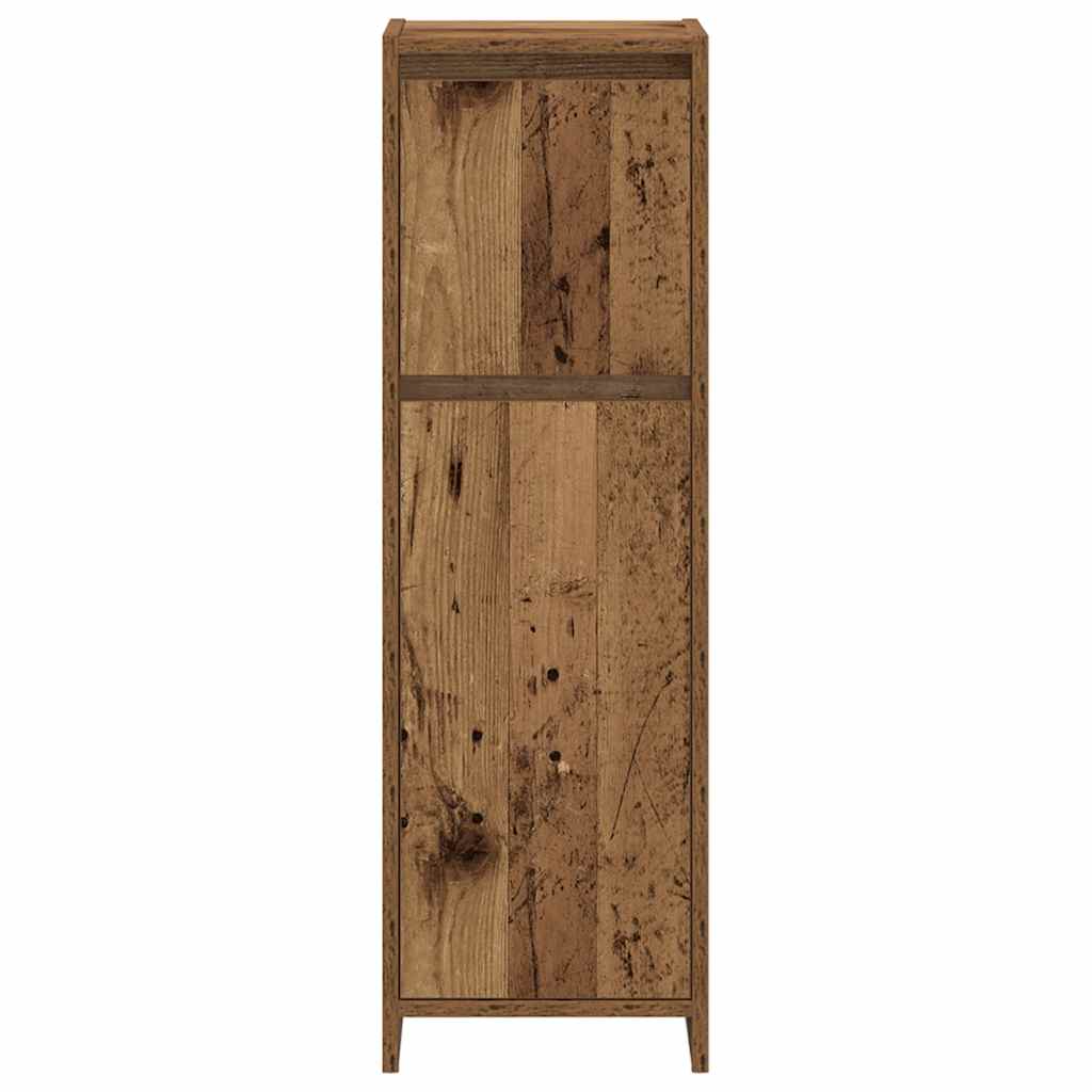 4 Piece Bathroom Furniture Set Old Wood Engineered Wood