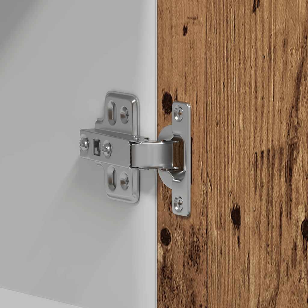 Kitchen Wall Cabinet Lyon Old Wood 60x31x60 cm Engineered Wood