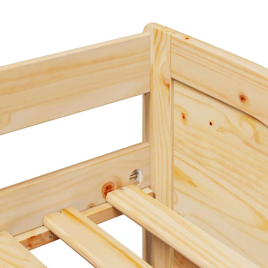 Daybed with Trundle without Mattress IRUN 90x200 cm