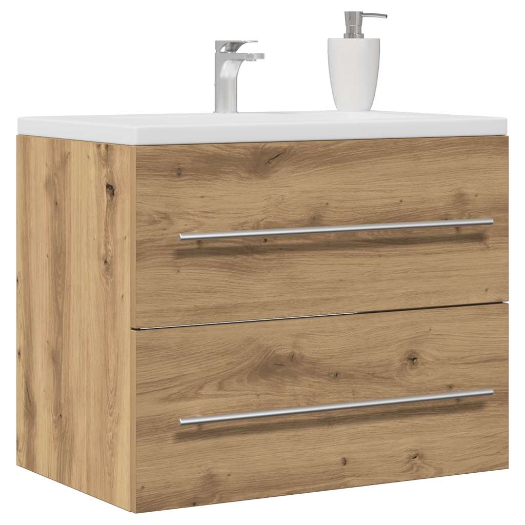 Bathroom Sink Cabinet Artisan Oak 60x38.5x48 cm Engineered Wood