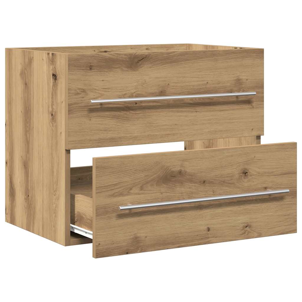 Bathroom Sink Cabinet Artisan Oak 60x38.5x48 cm Engineered Wood