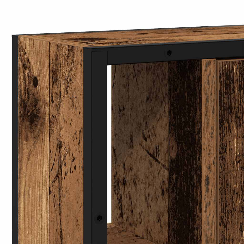 Bathroom Mirror Cabinet Old Wood 60x16x60 cm Engineered Wood