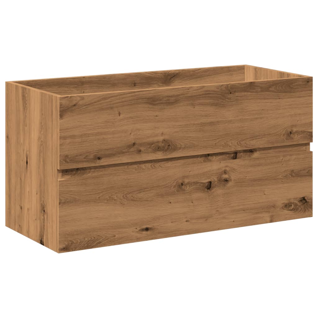 Sink Cabinet with Built-in Basin Artisan Oak