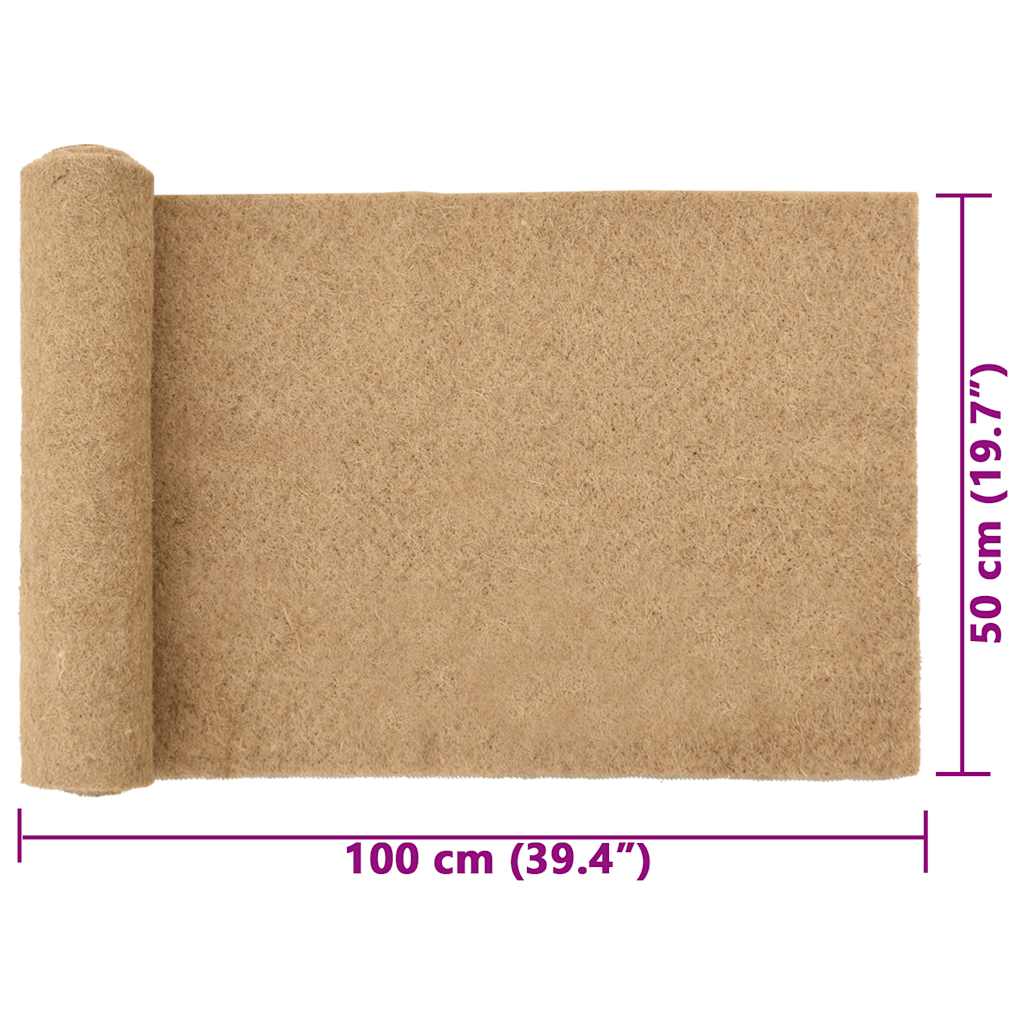 Hemp Mat for Rodents 0.5x1 m 5 mm