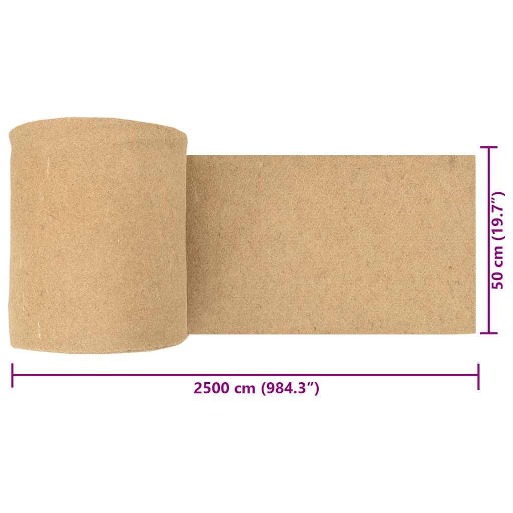 Hemp Mat for Rodents 0.5x25 m 5 mm
